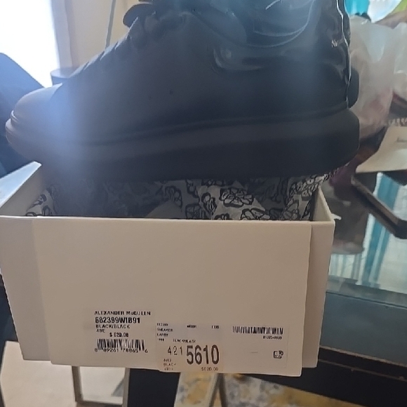Alexander McQueen Men's Black Sneakers